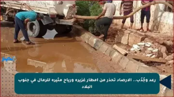 رعد وجُدُب.. الأرصاد تحذر من أمطار غزيرة ورياح مثيرة للرمال في جنوب البلاد